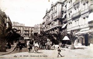 2800- Oran - Boulevard du Lycee hauteur Bd Clemenceau